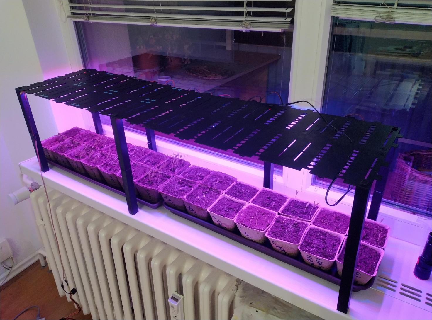 Indoor lamp stand for Plant growth