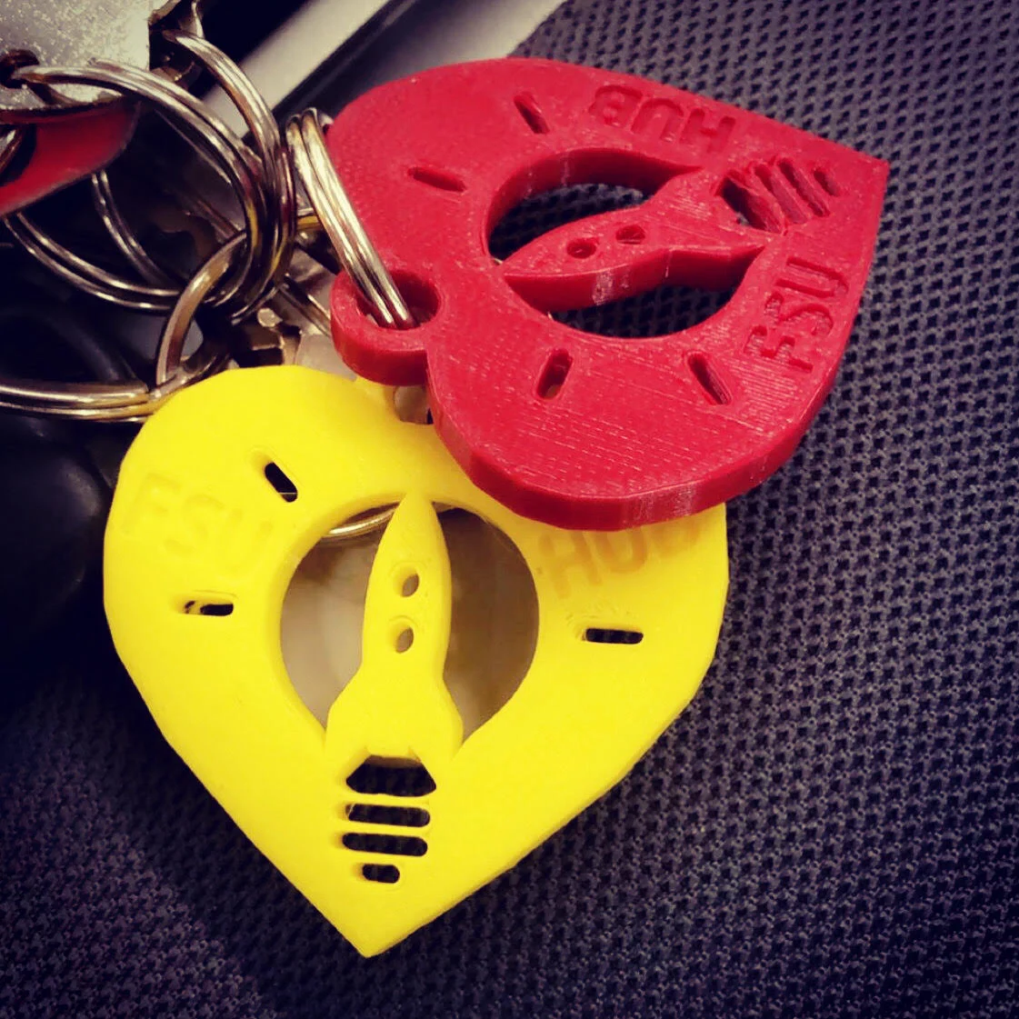 Innovation Hub Keychain (Empathize, Ideate, Build)