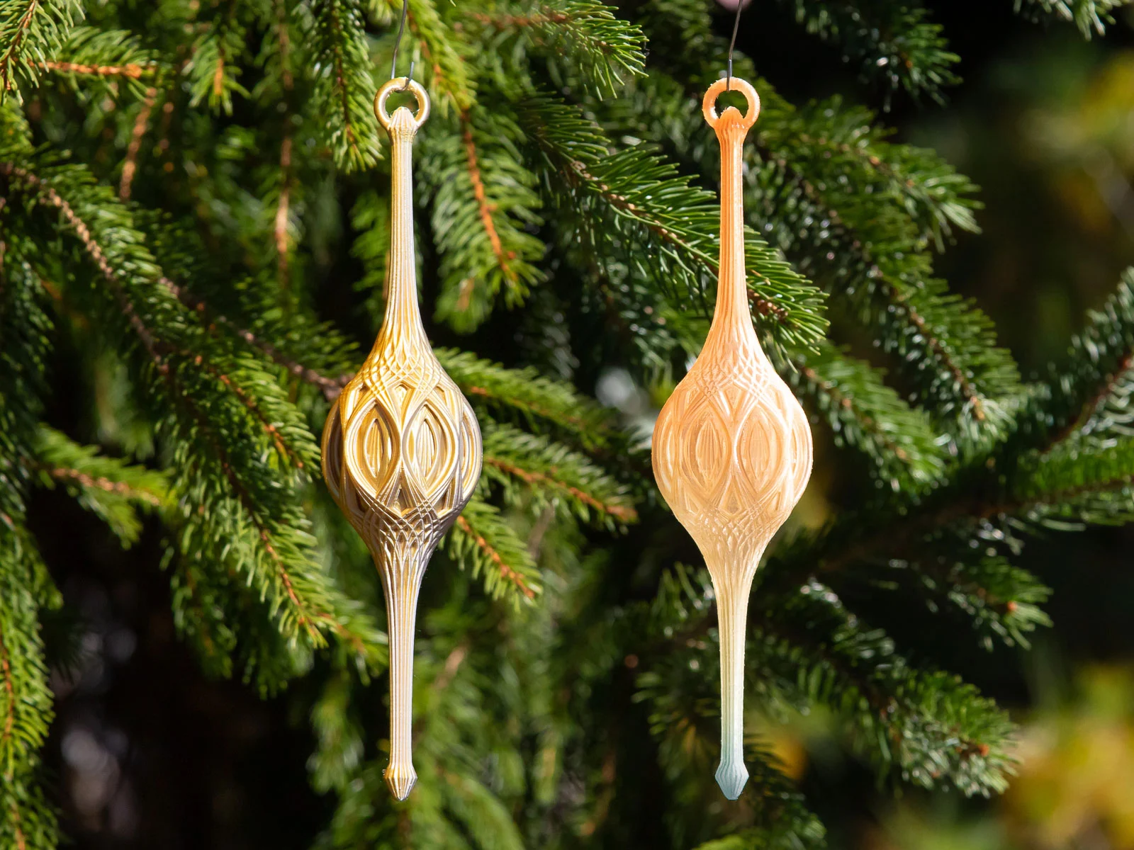 Cathedral Christmas Stretch Ornament 2024