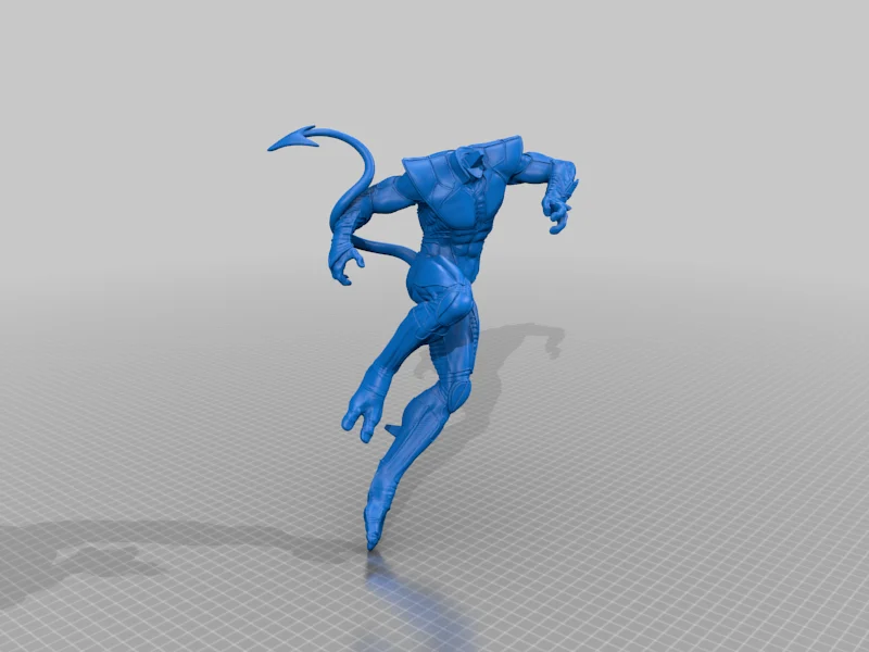 WICKED MARVEL NIGHTCRAWLER SCULPTURE: TESTED AND READY FOR 3D PRINTING