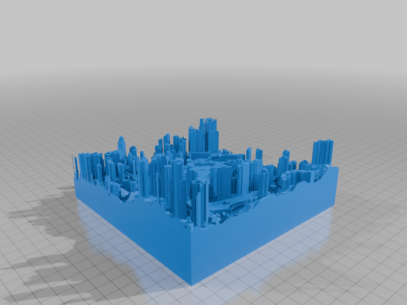 Detailed 3D Model of Hong Kong (sample)