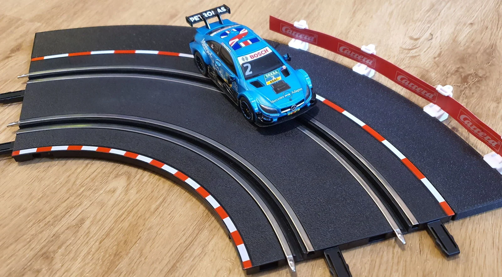 Carrera Digital 143 / Go Curbs for 90/45 degree curve