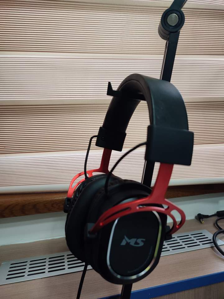 Headphones hanger hook for Microphone Boom Arm Fantech AC902s