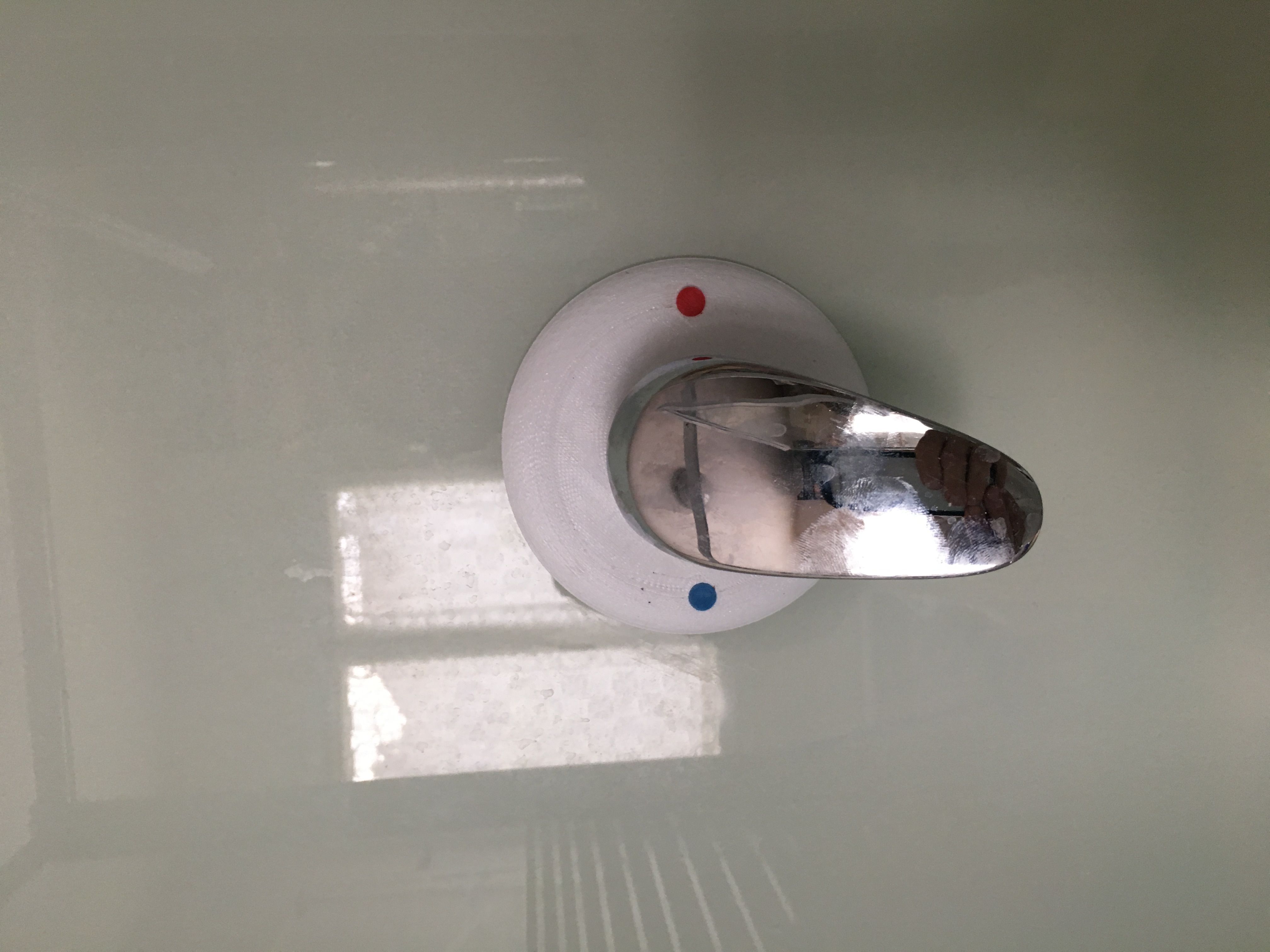 Plastron douche chaud - froid