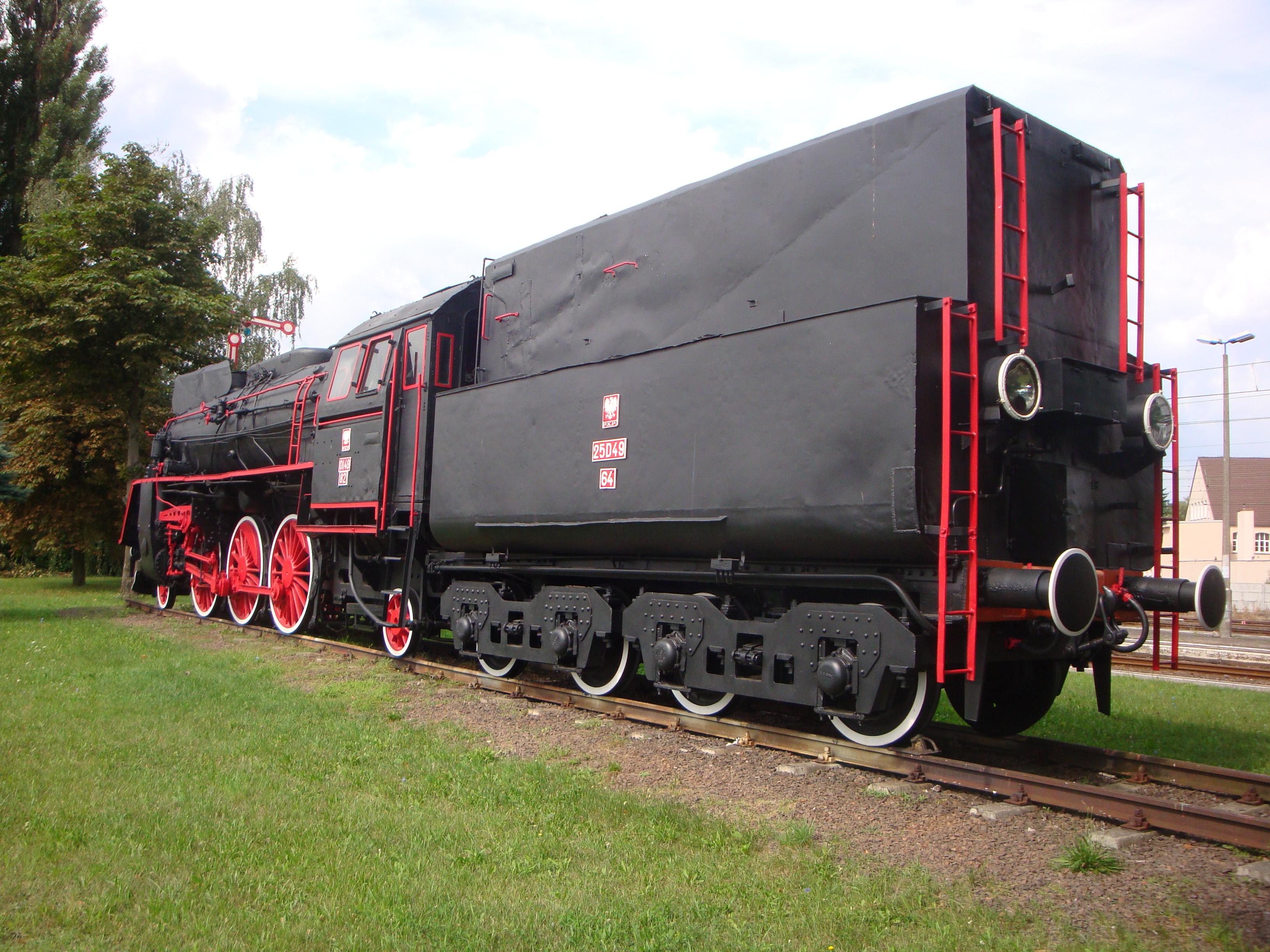 Tender&addon parts for OL49 steam locomotive 1:32