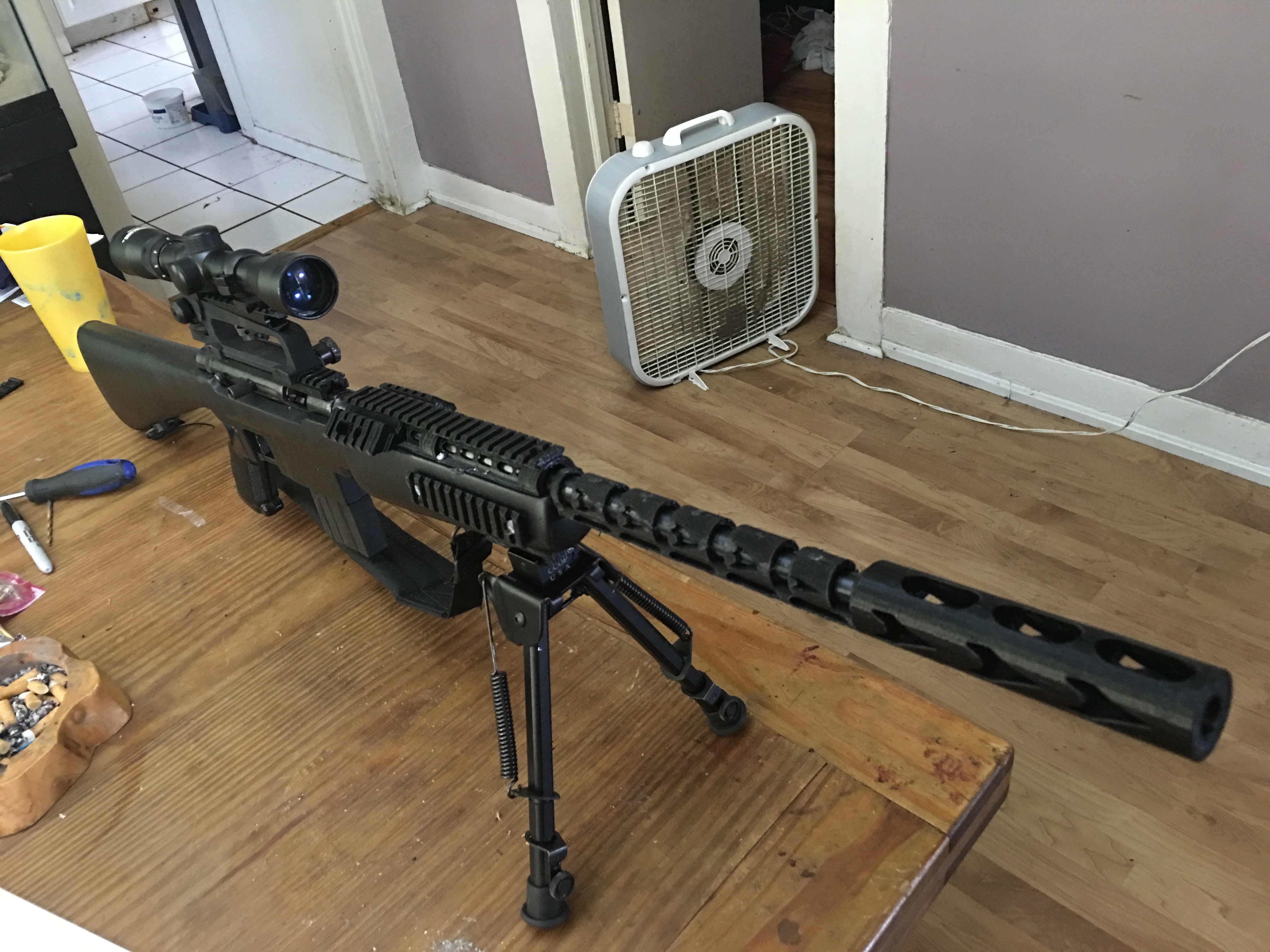 Kassnar / ARMSCOR / Squire Bingham M16 Bipod Mount