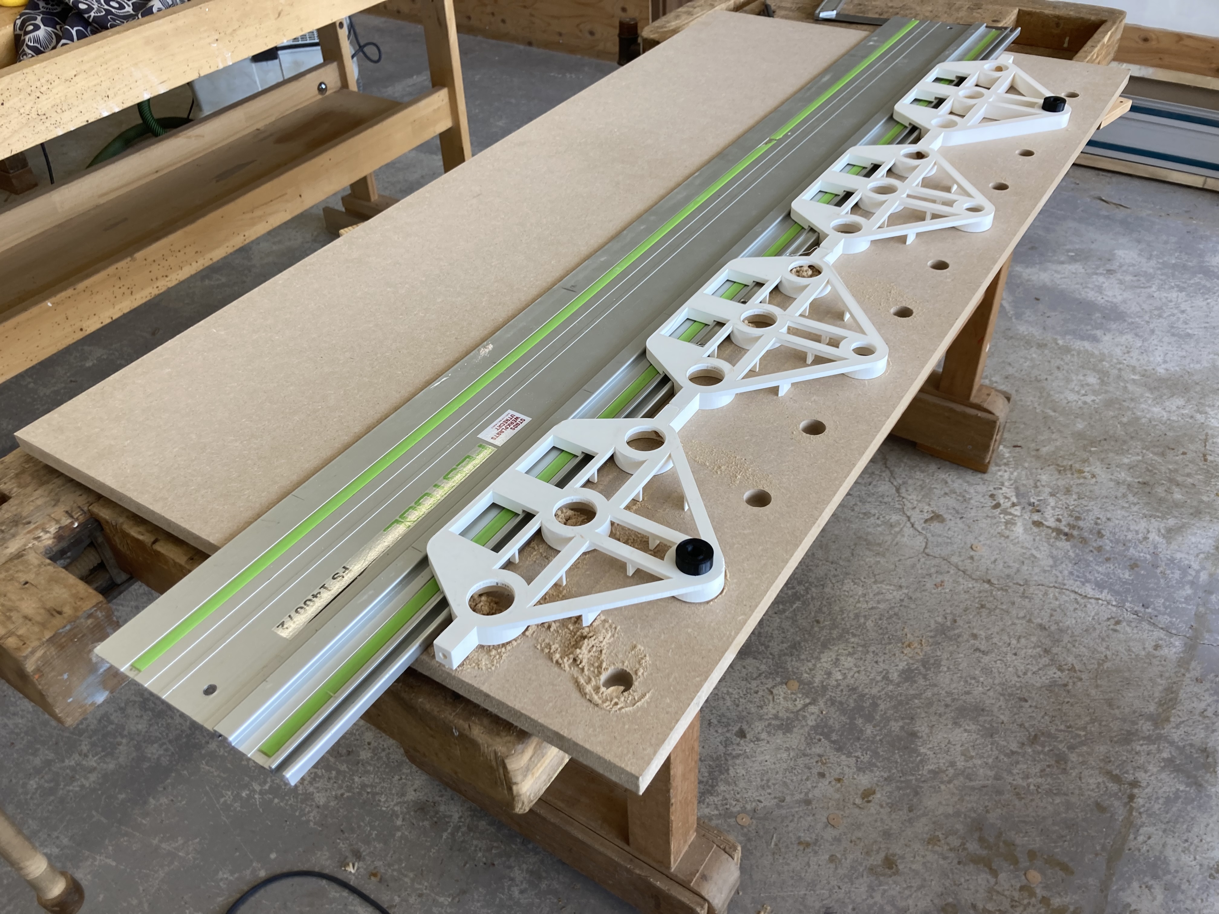 Festool/Makita MFT Workbench Drilling Jig