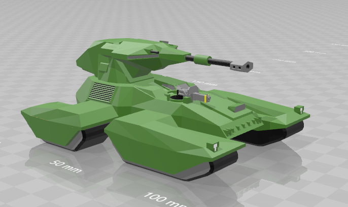 15mm halo (not so) low poly scorpion
