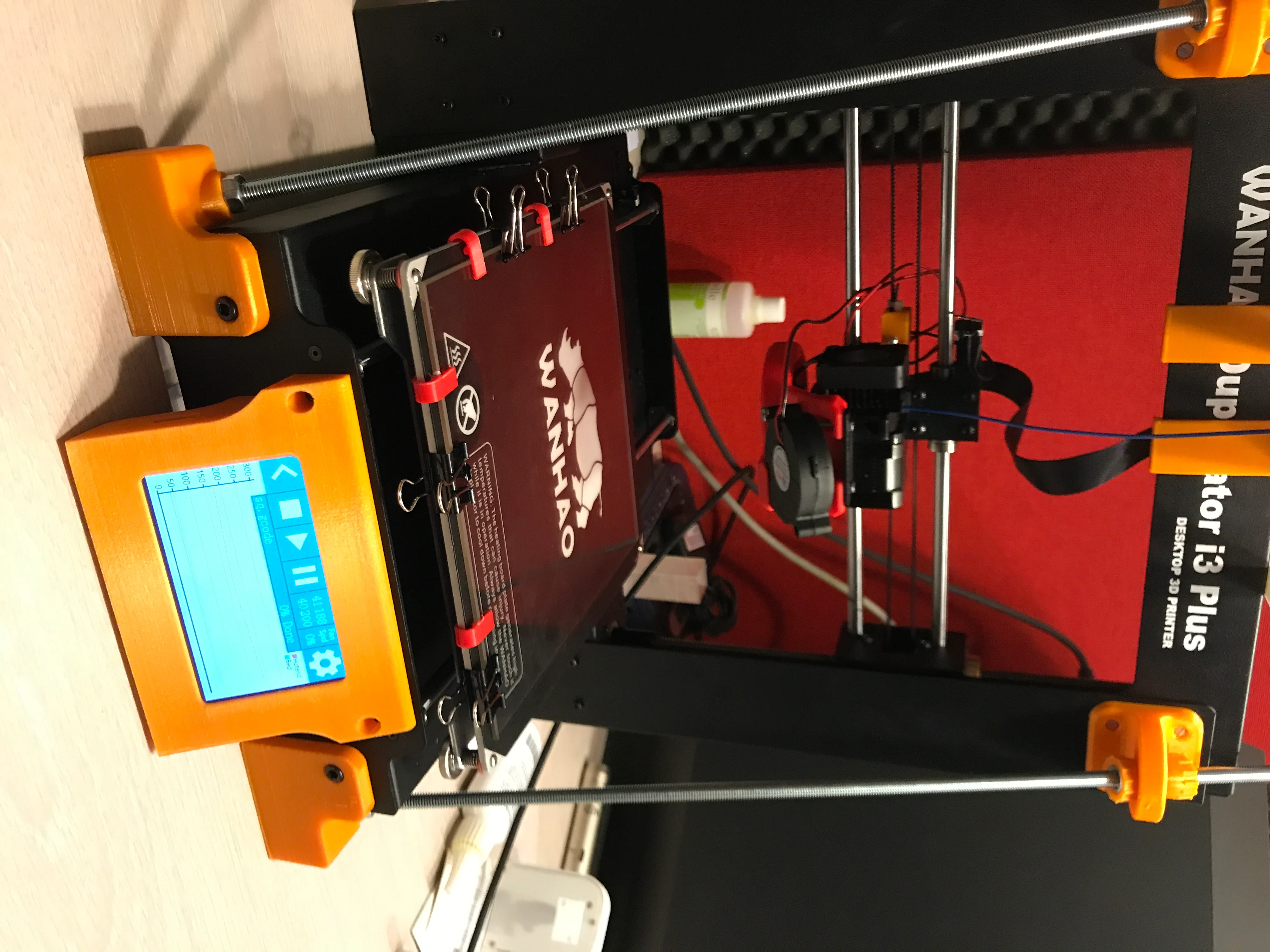 Wanhao Duplicator I3 Plus LCD enclosure