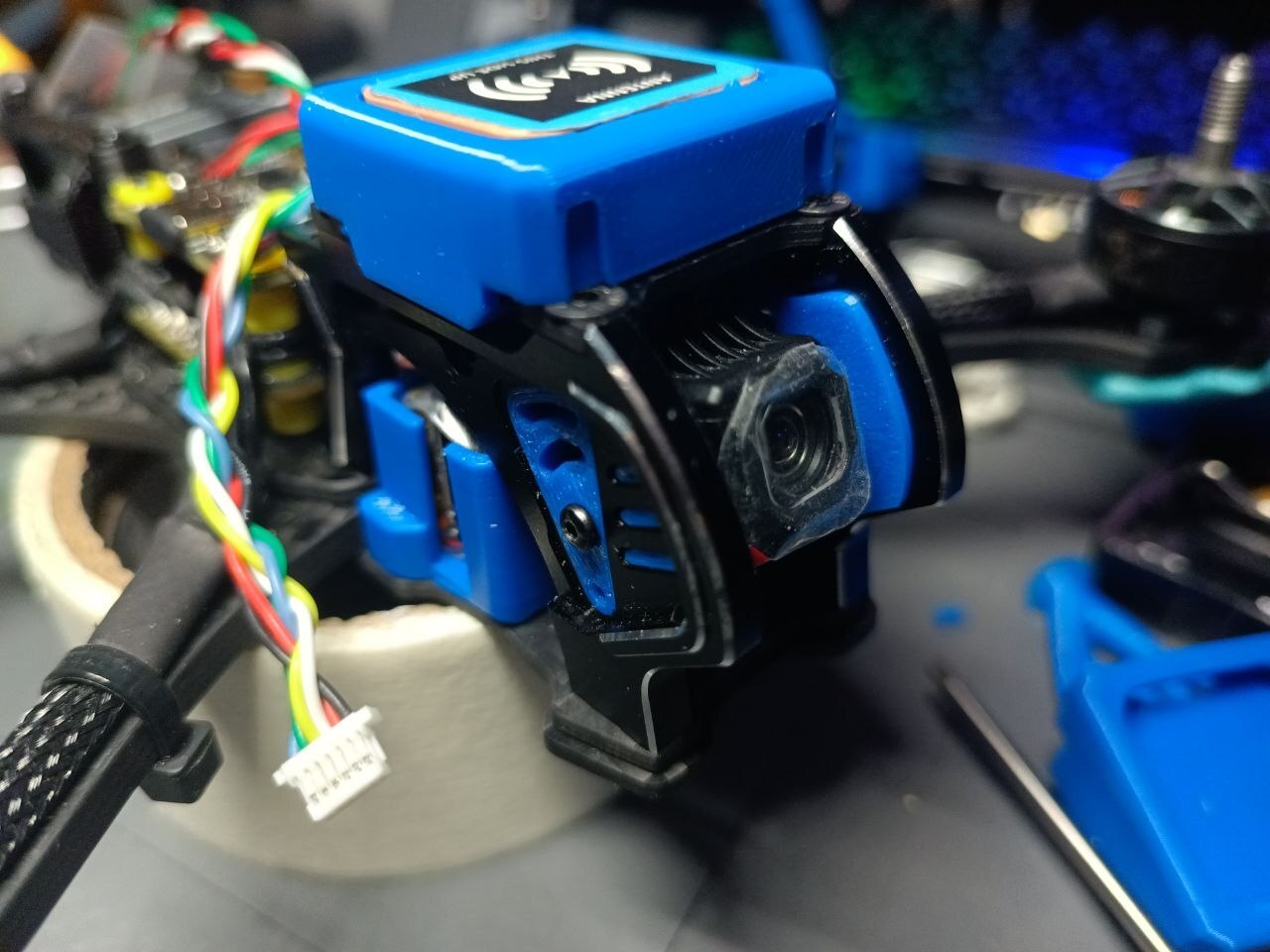 GEPRC MARK5 / PHISITAL MARK5 — Easy-Fit Bottom-Load GPS Mount (GE-M1025-DQ)