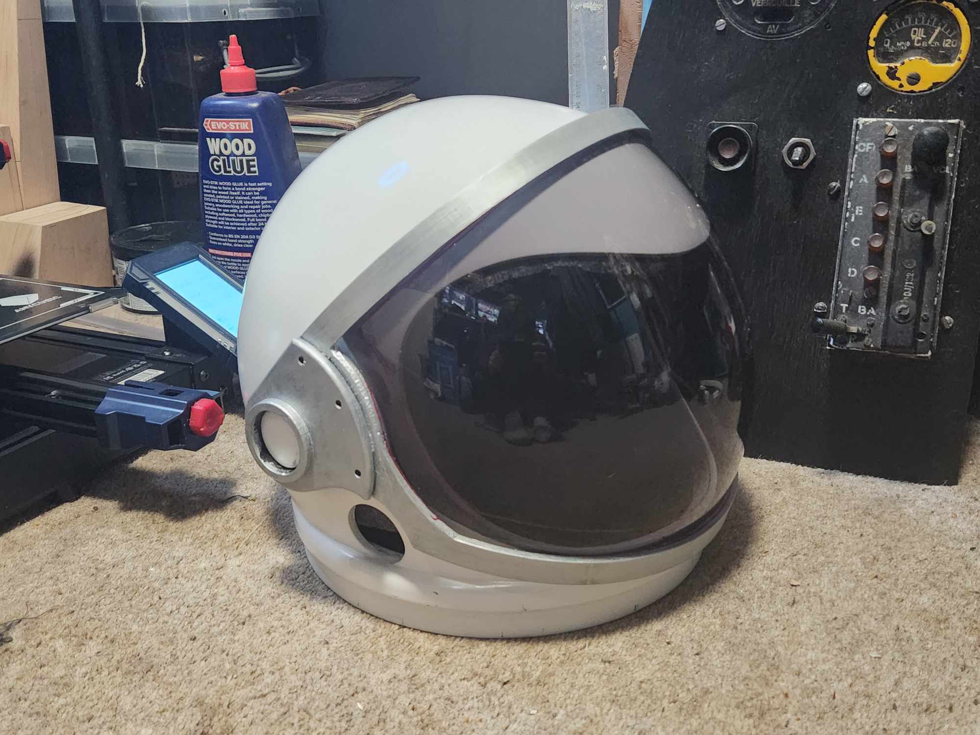 (!UPDATED!) NASA Navy mk4 Mercury Mission space helmet