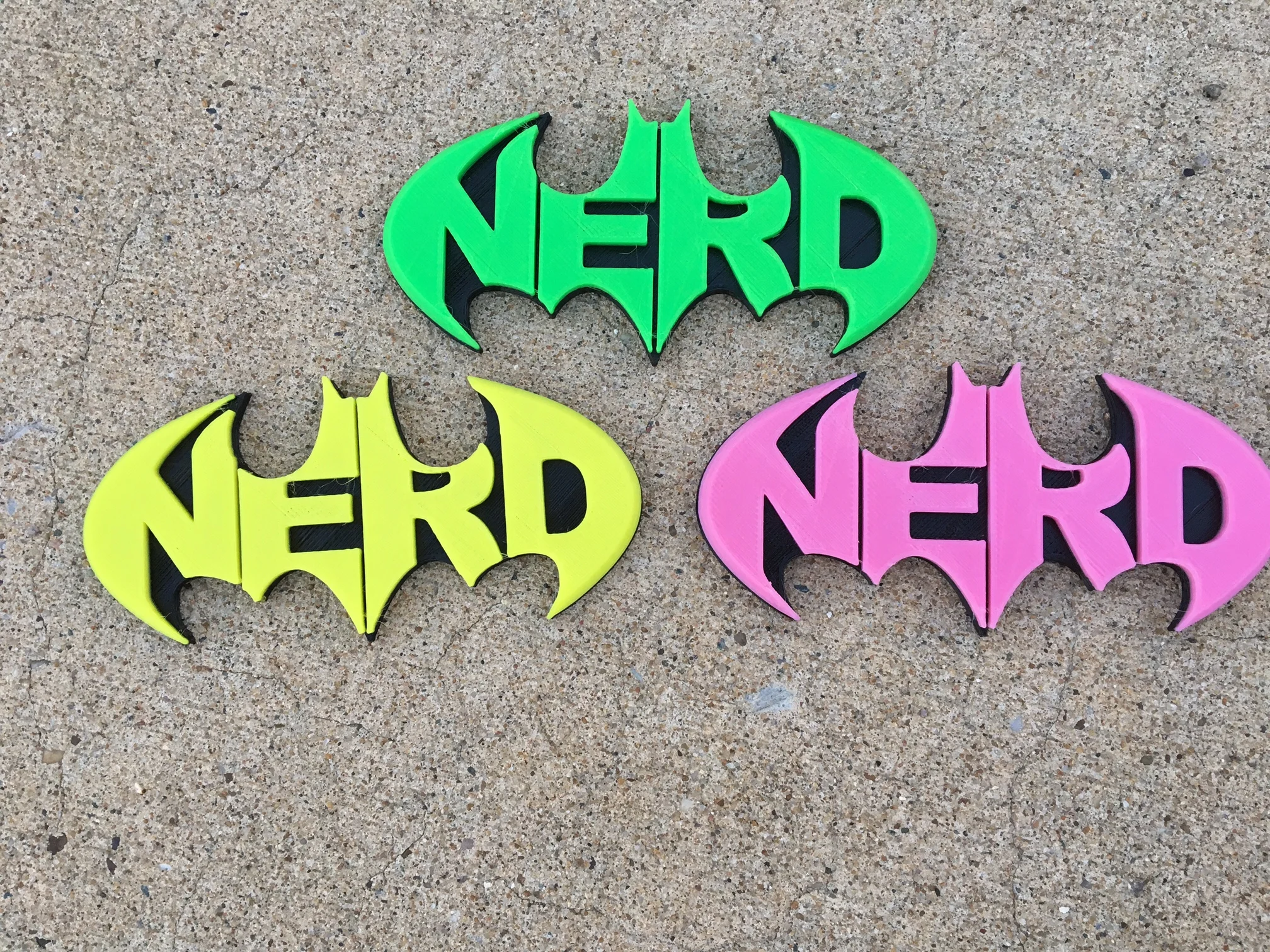 NERD Batman Logo
