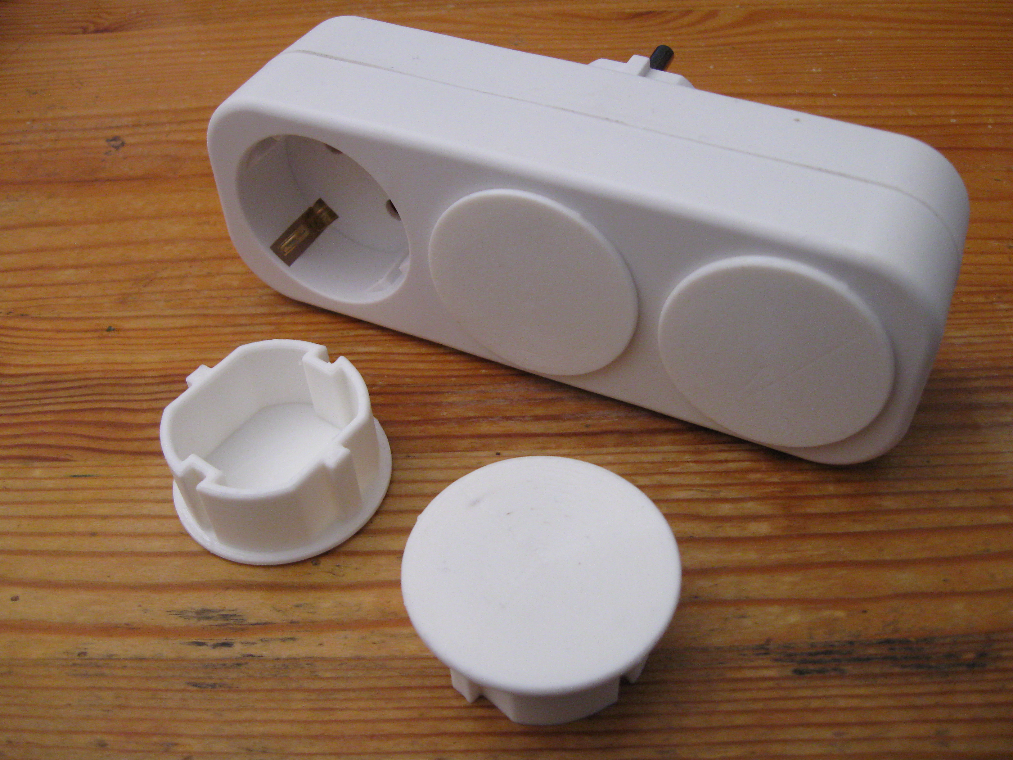 German Power Outlet Dust Cover