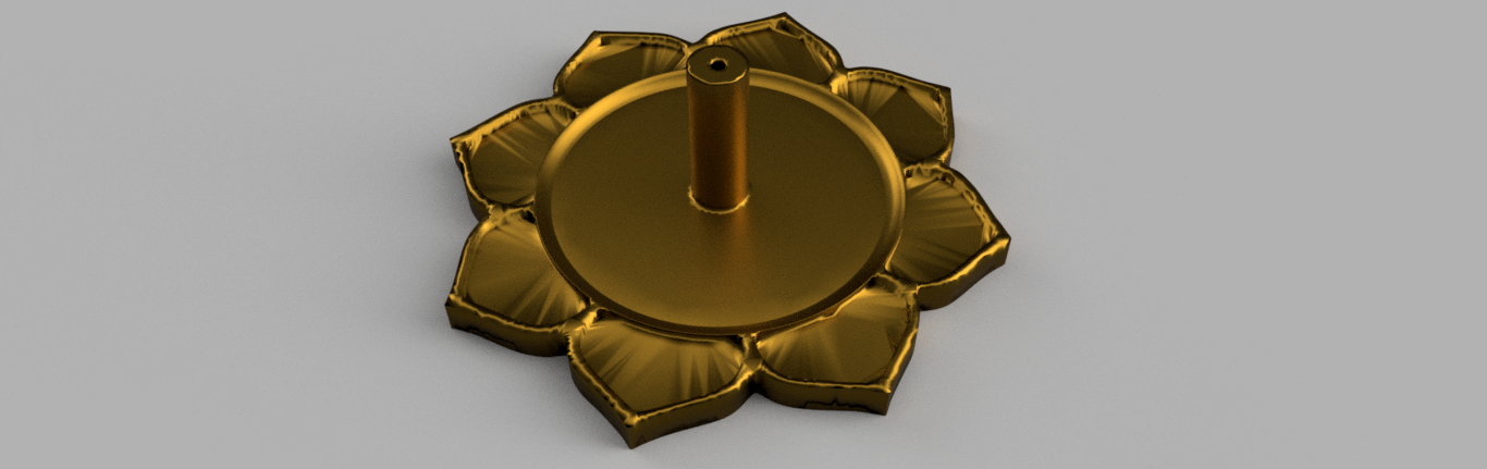 Lotus flower incense holder reforced