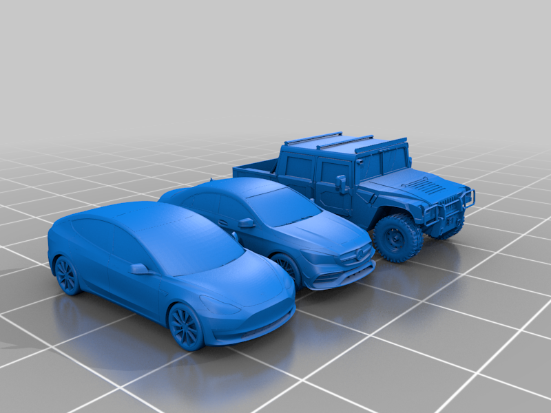 N Scale Rich people cars pack