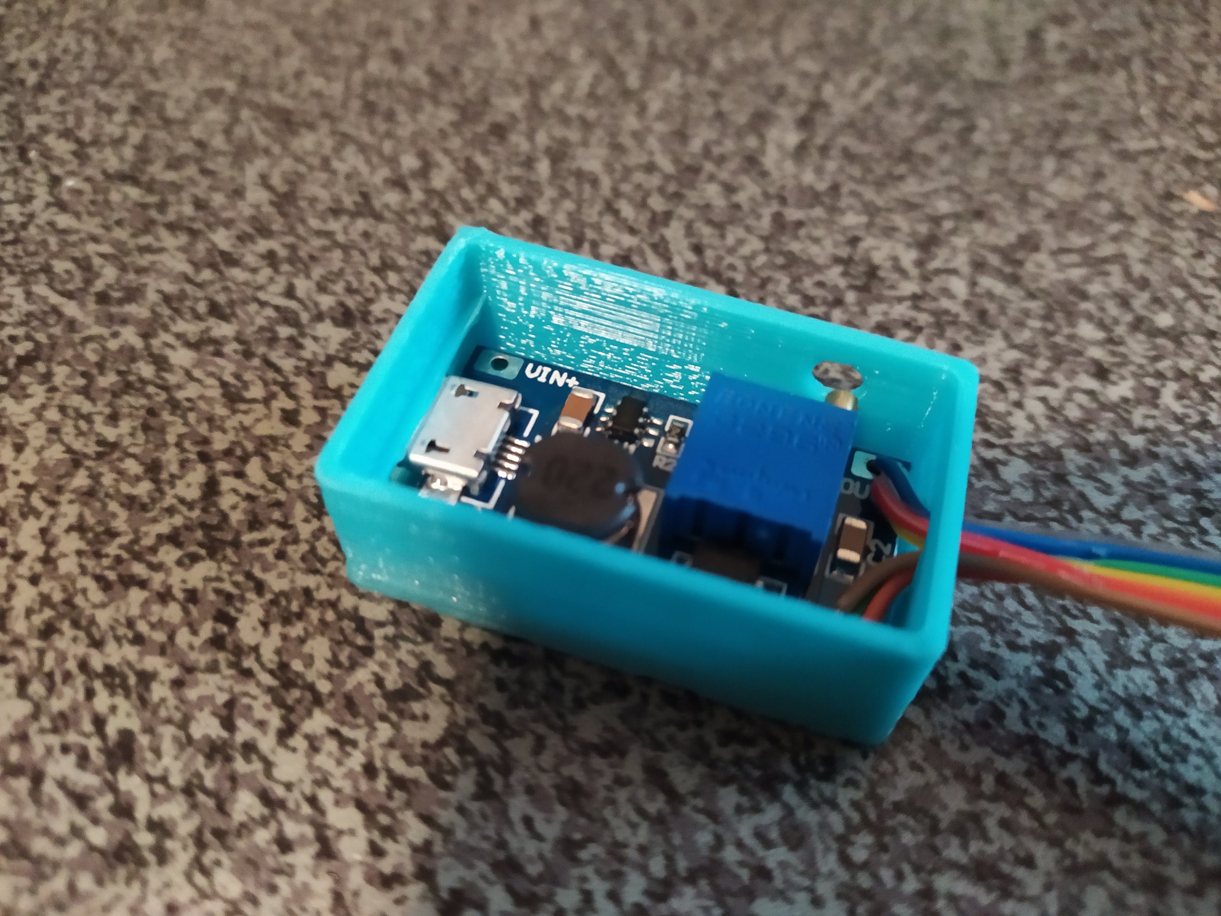 MT3608 Micro USB DC-DC boost case