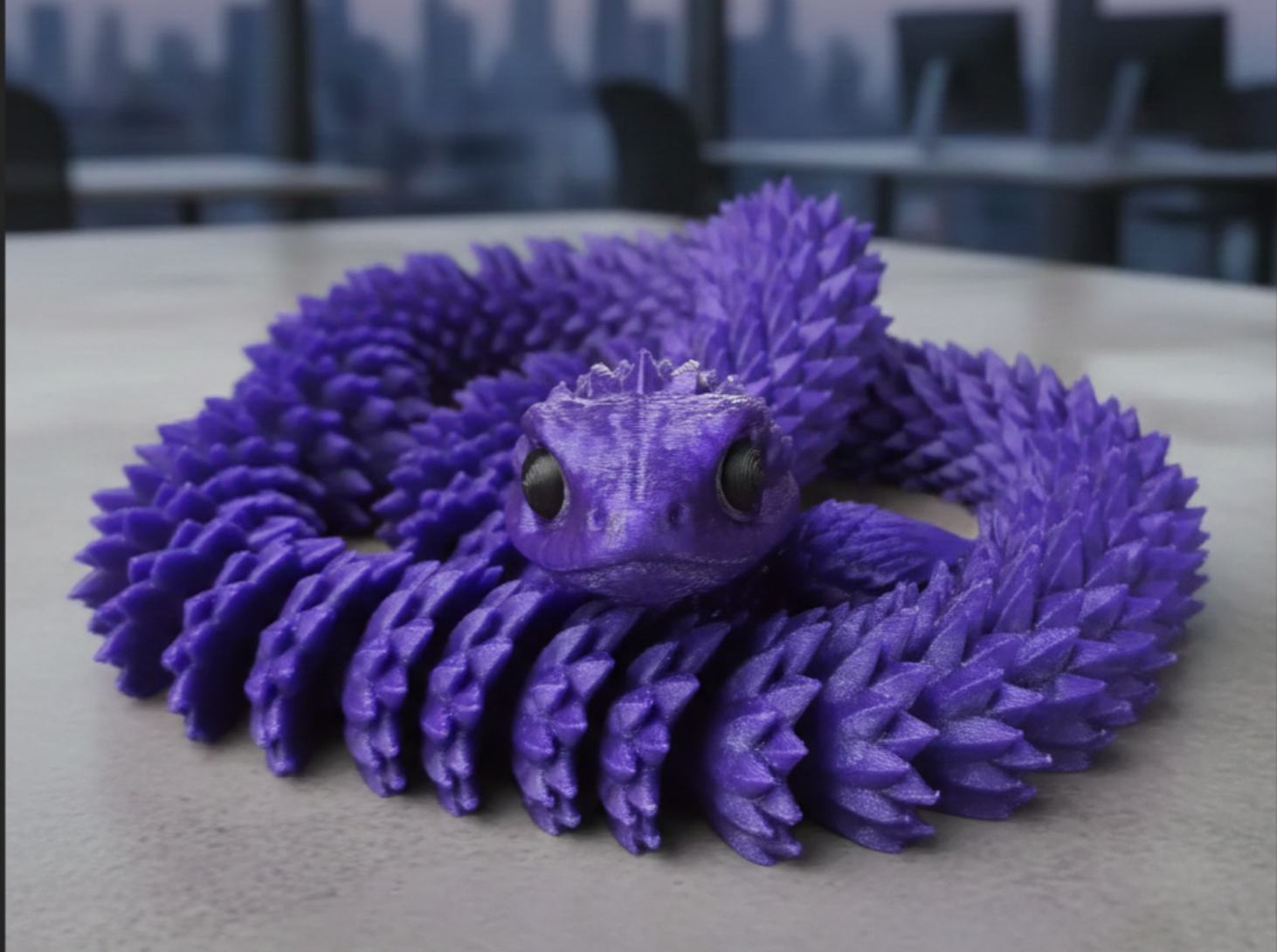 Gelenkige Waldviper - Ohne Stützen