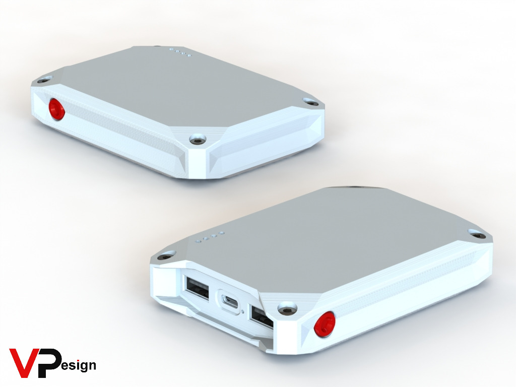 Power Bank Type-C in/out 18W (QC3.0) (3&5 cells)