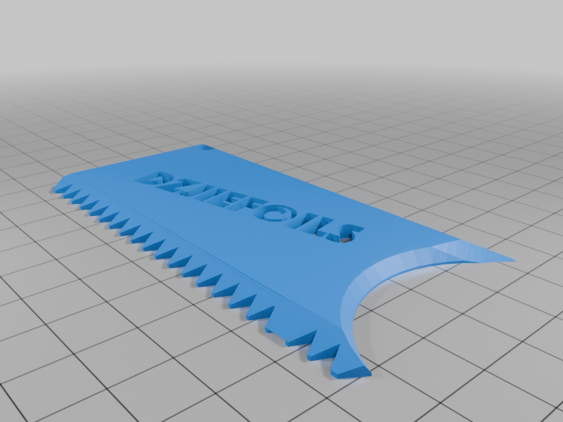 Surfboard wax comb Dzjiefoils