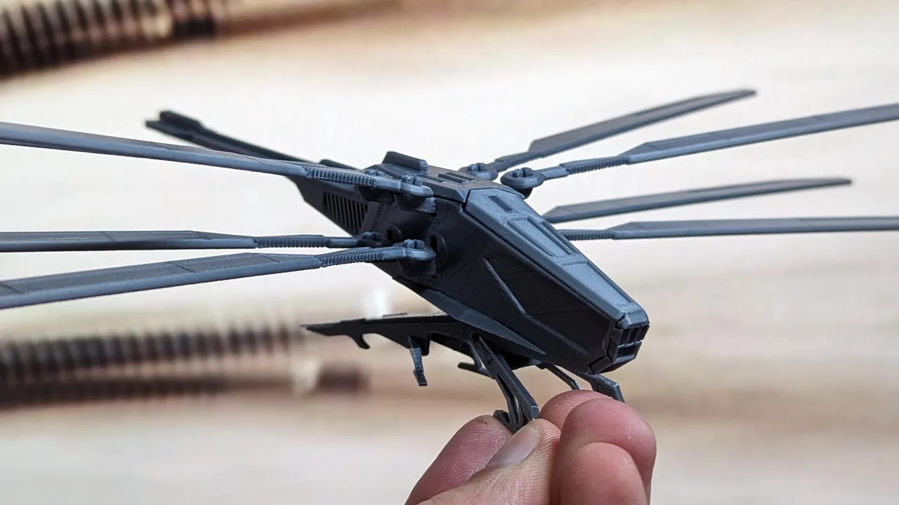 House Atreides Royal Ornithopter Kit Card