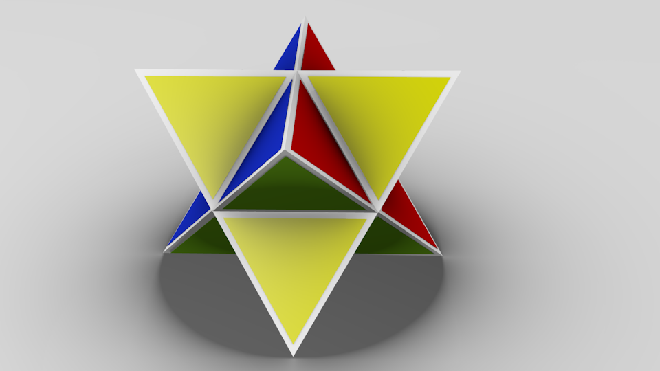 2x2 Dueling Tetra Extensions Twisty Puzzle FIXED