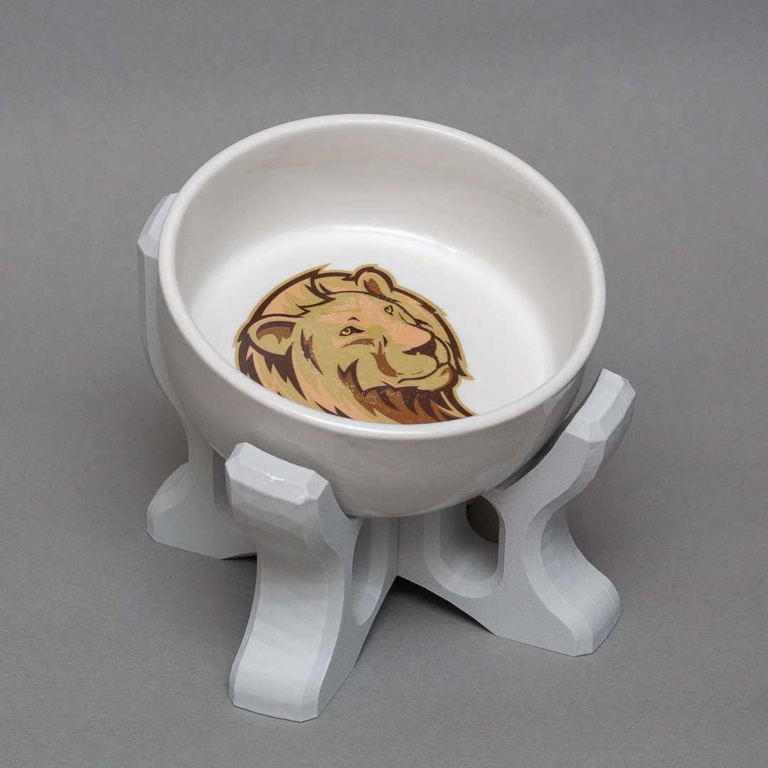 Ergonomic Senior Cat Feeder