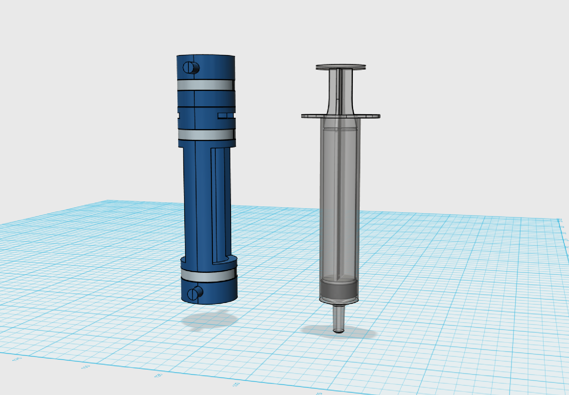 Hydraulic Piston Kit for 5ml Luer Slip Syringe