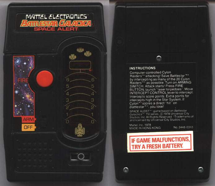 Mattel Battlestar Galactica battery cover