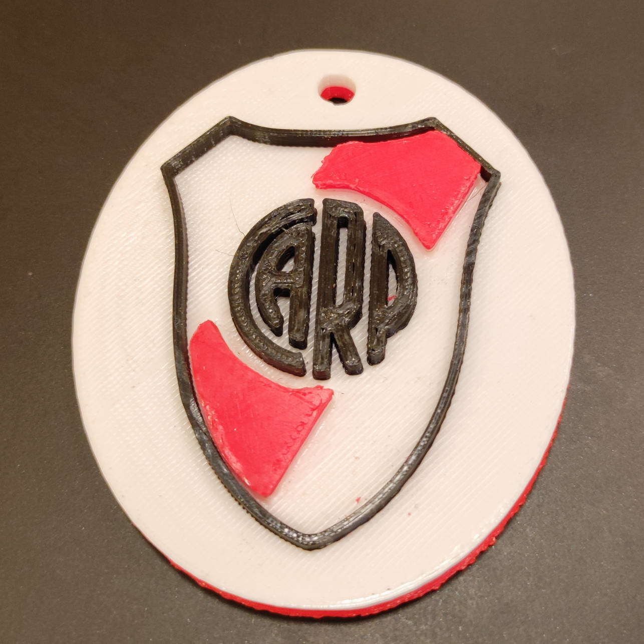 Llavero Logo River Plate