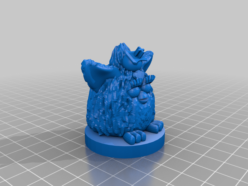 W.I.P Furby Keycap Companion