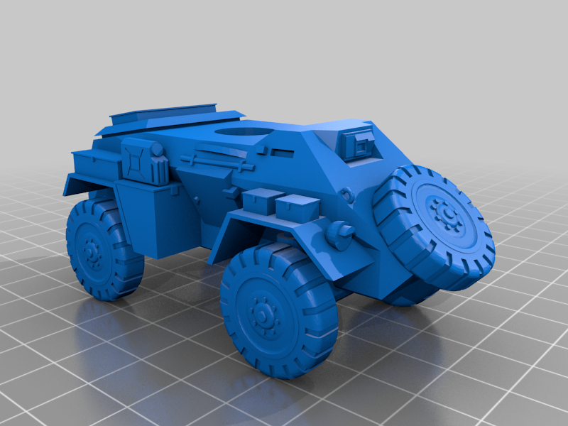 Humber Armoured Car 28mm / 1:56
