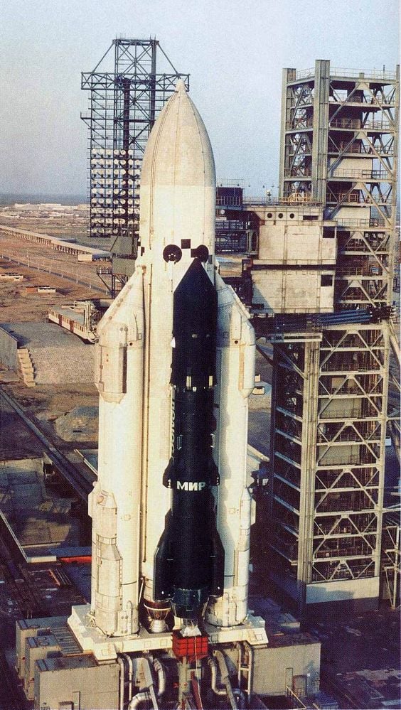 Polyus with Energia (USSR Rocket)