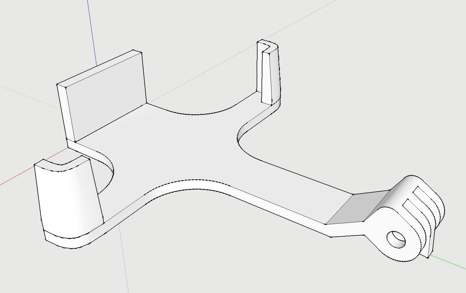 Valve Index Frunk Mount for HTC Vive Facial Tracker (v1)