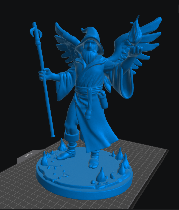 Aasimar Wizard Male 2