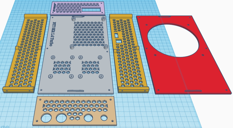 Electronics box for BTT SKR 1.3, 1.4 & 1.4 Turbo migrating from a ANET E10, E12, E16