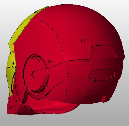 Motorised Iron man Helmet #CostumeChallenge