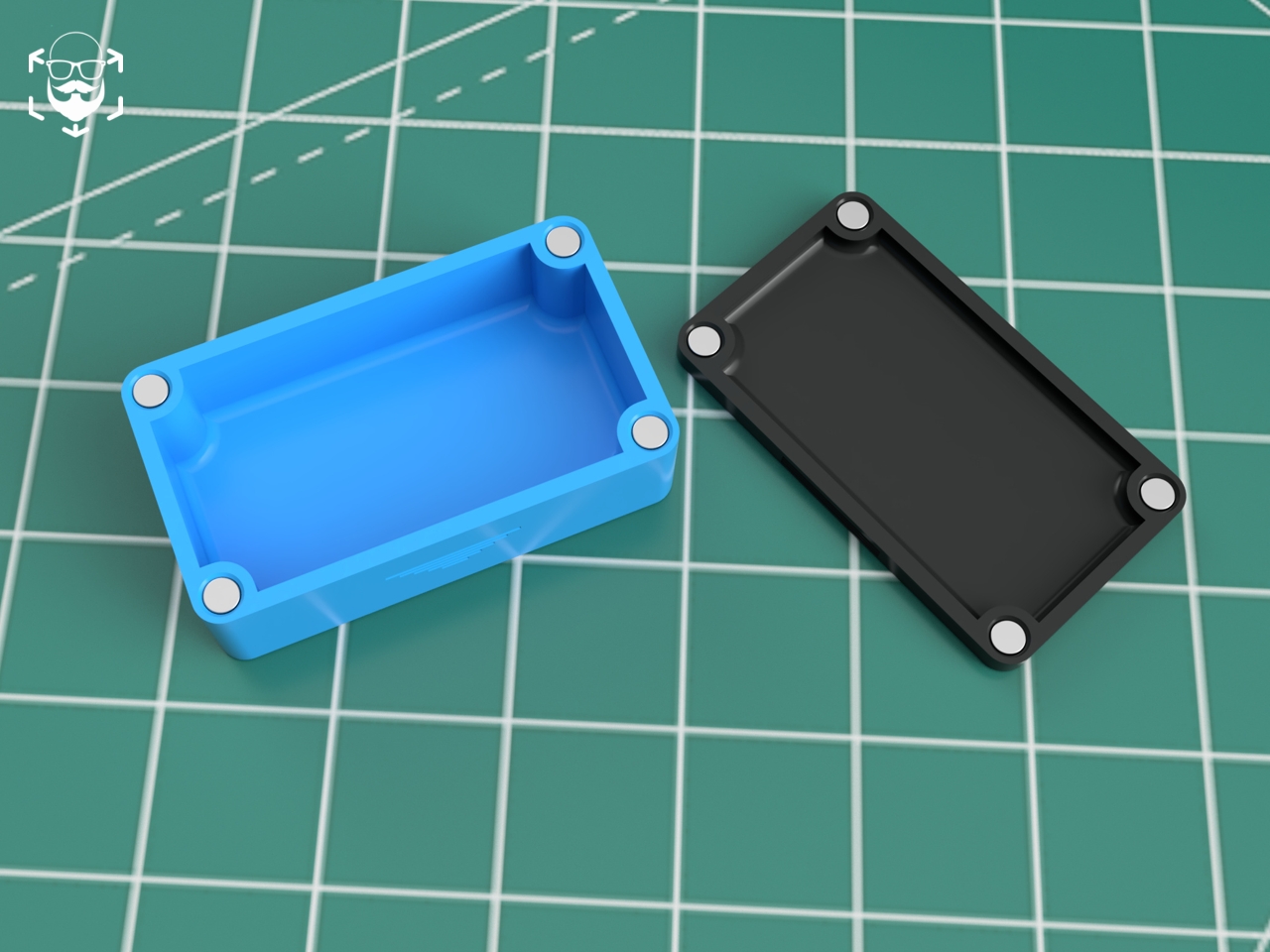 Magnetic Box – Compact Magnetic Closure Container