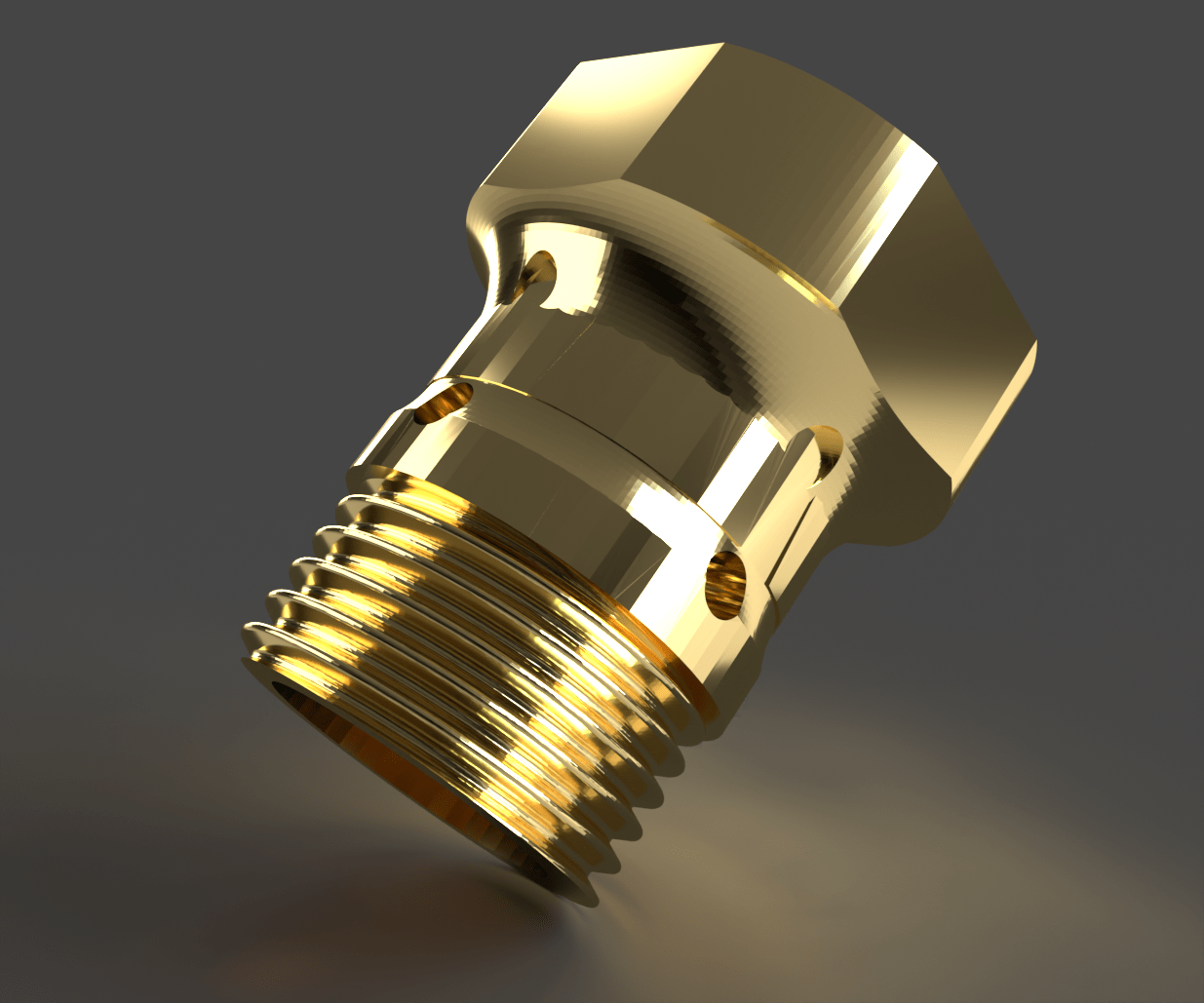 Inverted Water Reduction Nozzle for Shower