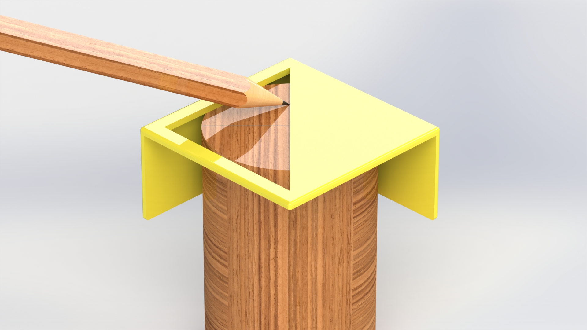 Cylinder Center Finder