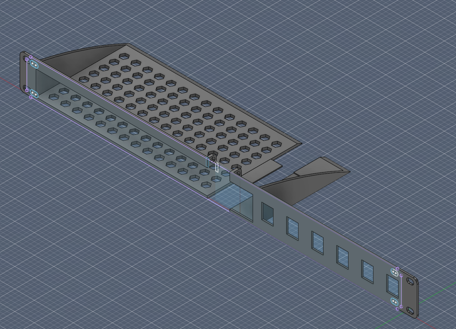 Rackmount für Fritzbox 7590
