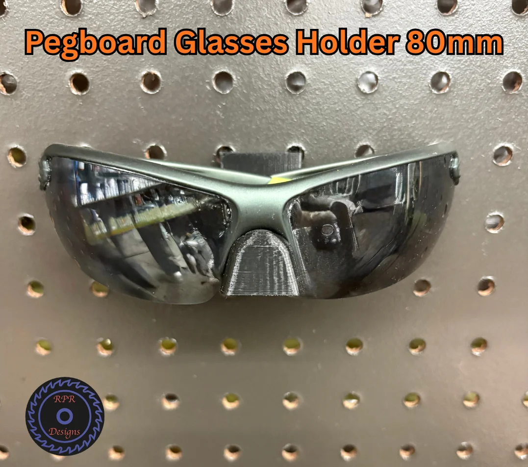 Pegboard Glasses Holder