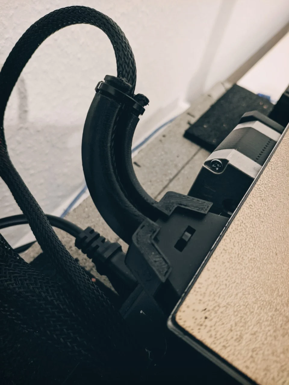 Anycubic Vyper - Heatbed cable guide