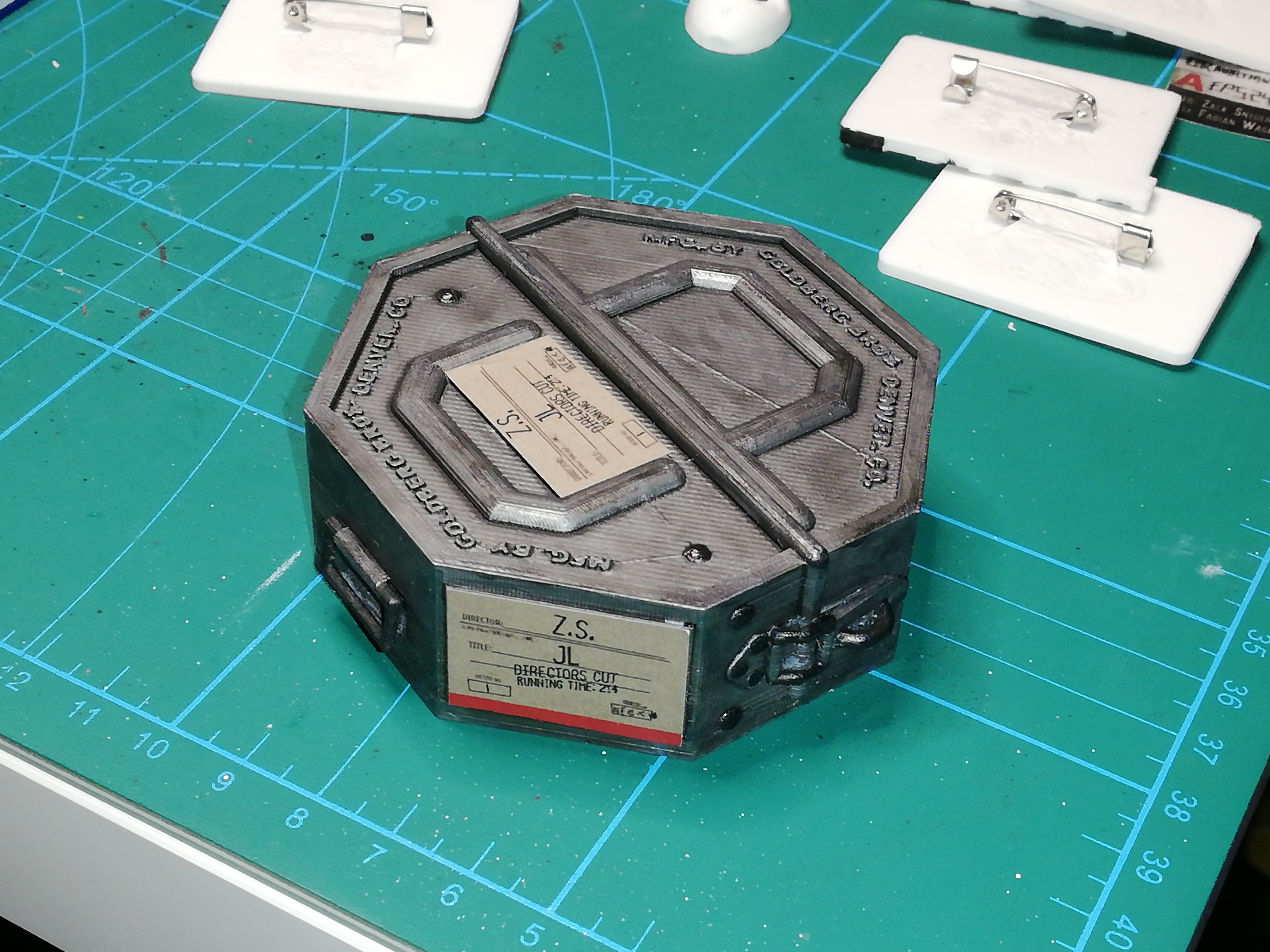Zack Snyders Justice League Film Reel Canister