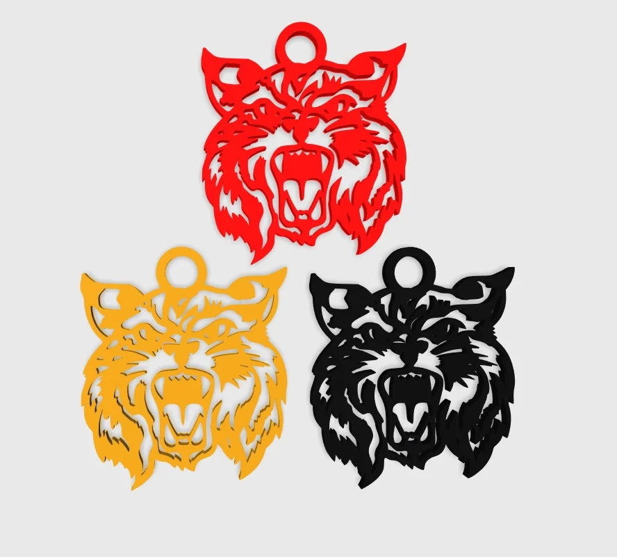 Bobcat keychain