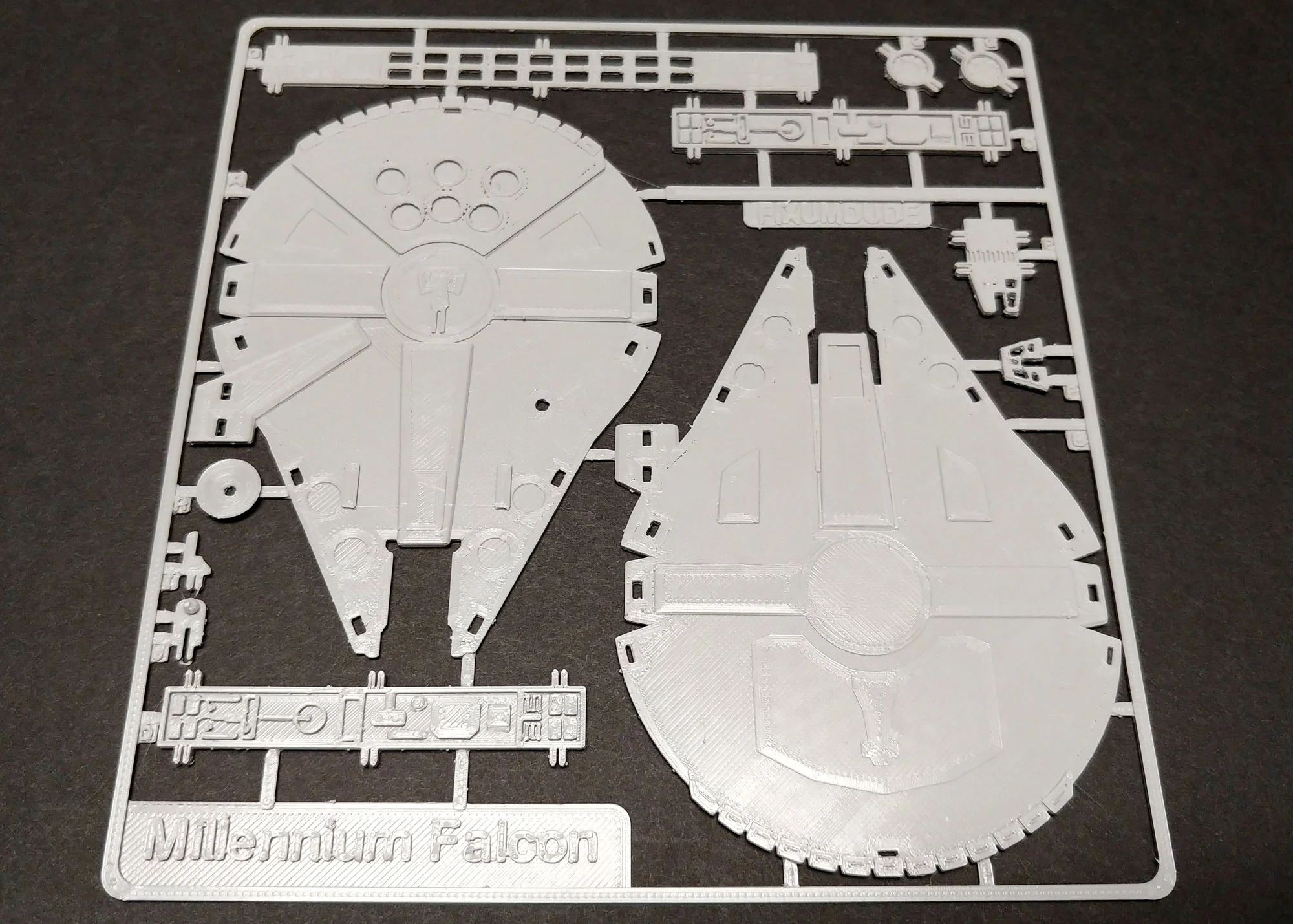 Millennium Falcon Kit Card by Fixumdude