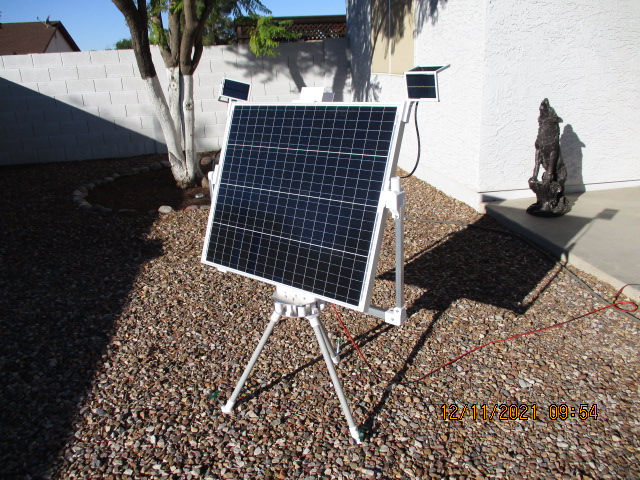 Solar Tracker - dual axis, no microcontroller