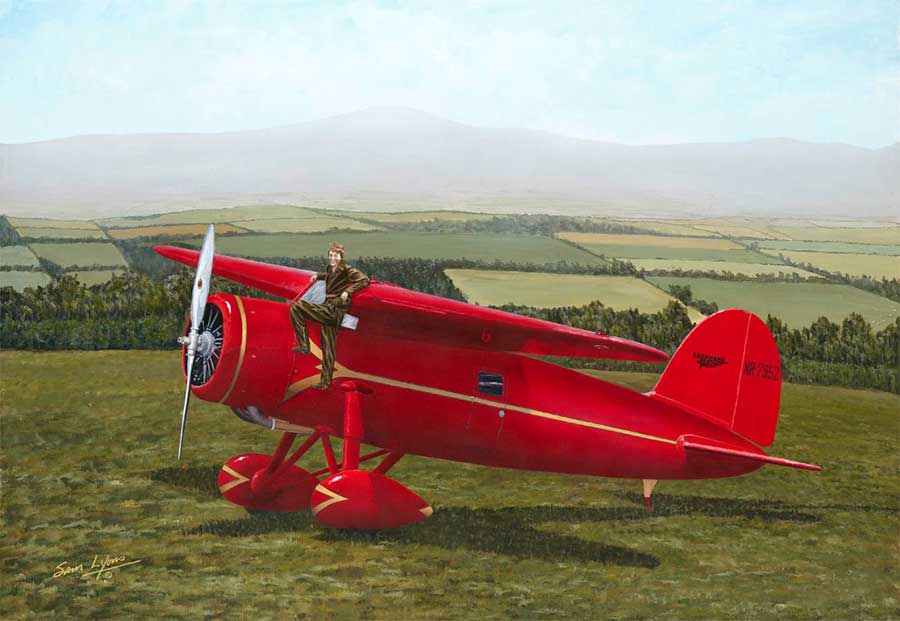 Lockheed Vega 1932 (Amelia Earhart) (1/72)