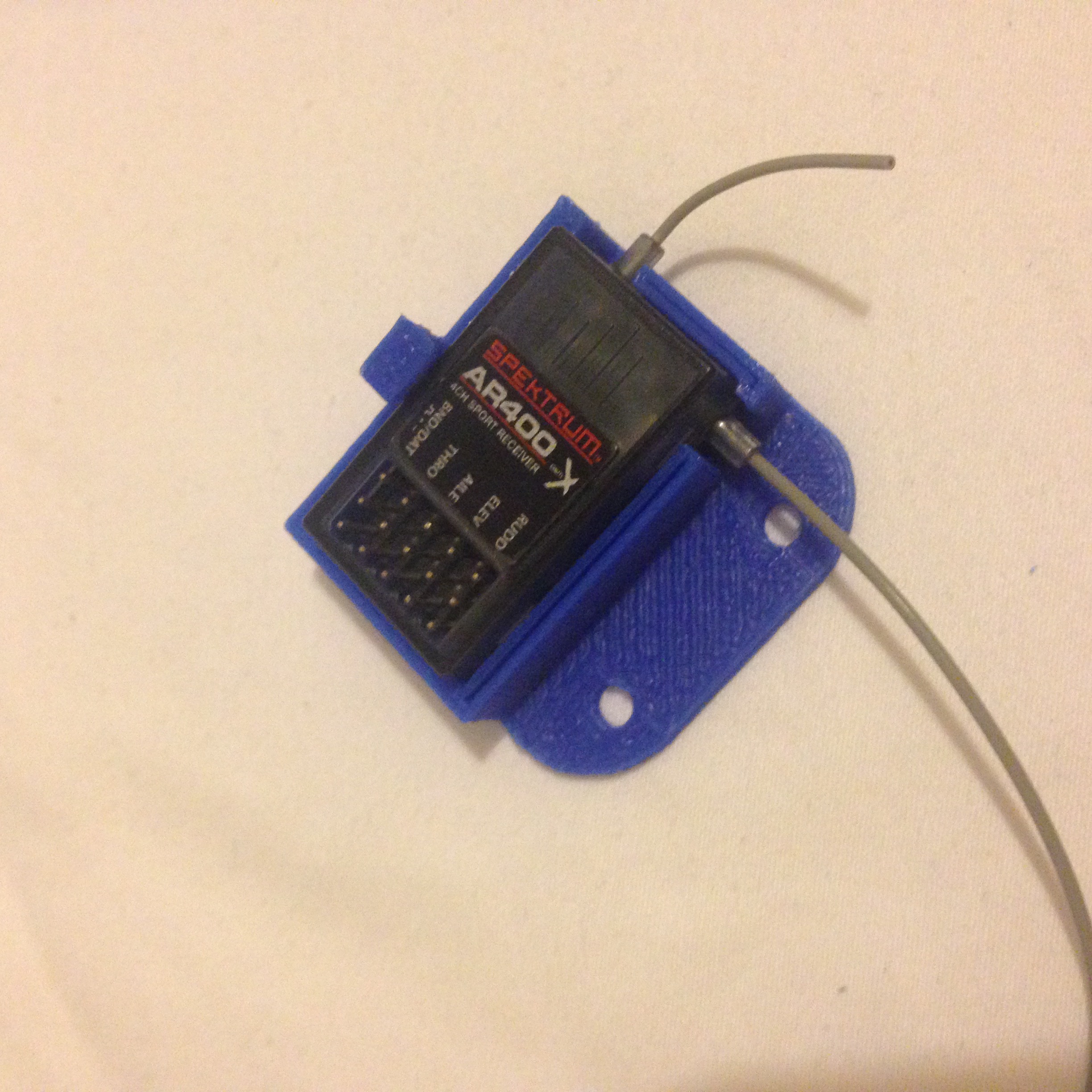 Spektrum AR400 receiver mount/case