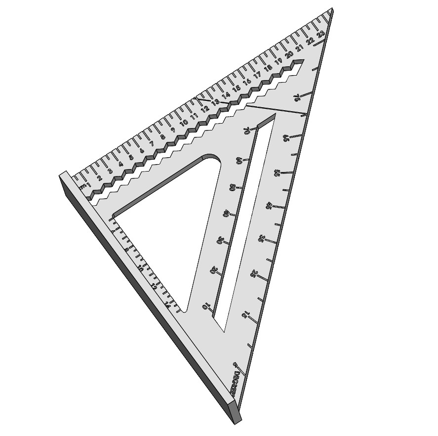 Carpenters Speed Square 250mm