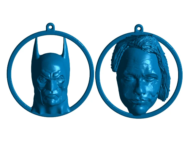 uNuSuaL Ornaments - Batman and Joker